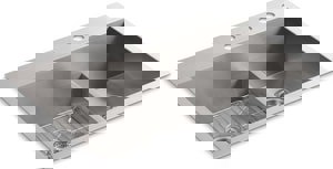 33X22 2B 4H OS KITC SINK *VAULT SS